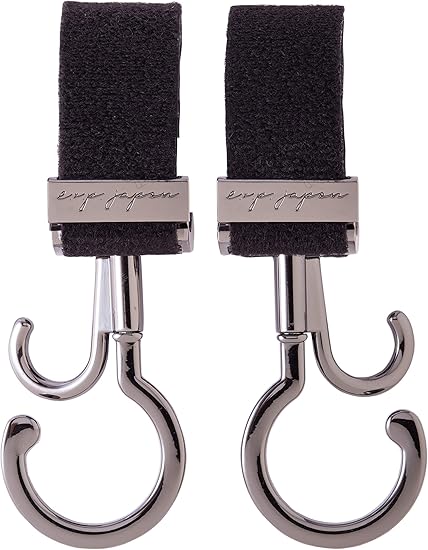 Amazon E X P Japon イーエクスピージャポン ベビーカーフック ブラックst 360度回転 ダブルフック 耐荷重約60キロ バギー フック ブラック 2本 E Bgh03 ベビー マタニティ ベビー マタニティ 通販