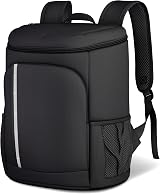 Tydi Cooler Backpack Insulated 30L Rucksack Picnic Camping Black view 4