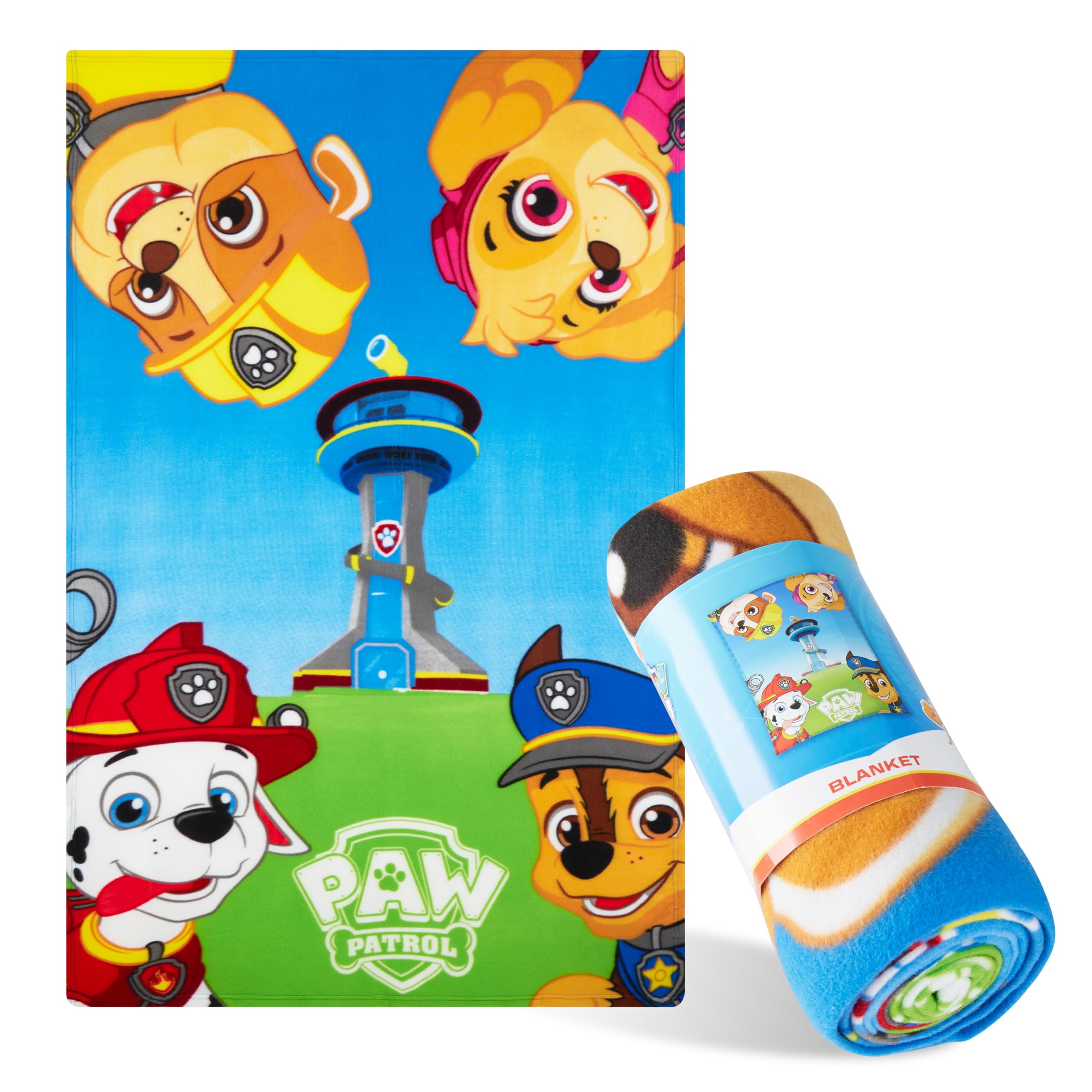 Paw Patrol Fleece Blanket for Kids - Super Soft Blanket Fleece Throws 100 x 150cm Warm Bed Blankets - Gifts for Kids