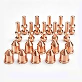 20PK 249929 Nozzle Tip 60A 256026 Electrodes Fits Miller Spectrum 875 Auto-Line Plasma Cutter XT60 XT60M Torch Consumables (20PK 256026 + 249929 60Amp)