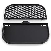 Weber Grill &amp; Griddle Station Griddle, Black