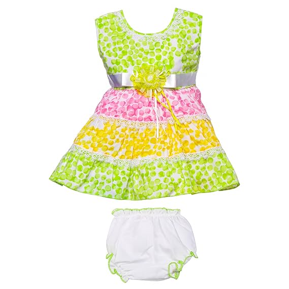 cotton party wear dress for baby girl