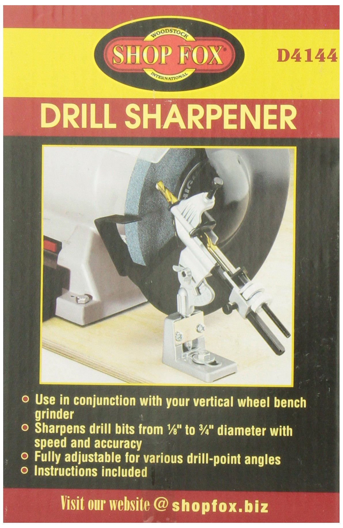 Drill Bit Sharpener Tool Grinding Guide Sharpening Grinder Attachment