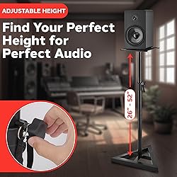 Pyle Speaker Stand Pair of Sound - Play 1 and 3