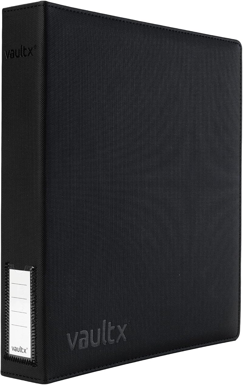 Vault X Exo Tec Ring Binder Slim 540 Cards Black/Green Trading Card