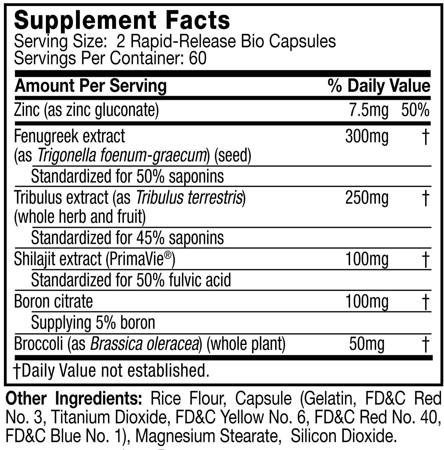 Testosterone Booster for Men | MuscleTech AlphaTest | Max-Strength ATP & Test Booster for Men, Boost Free Testosterone and Enhance ATP Levels, 120 Capsules: Health & Personal Care