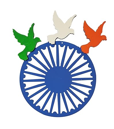 Tri Color Bird 3d Republic Day Decoration Republic Day