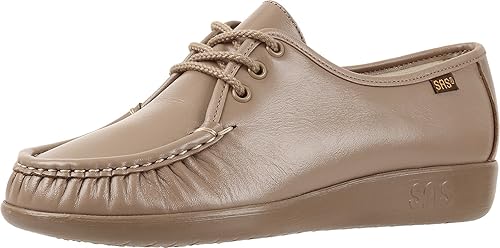 Amazon Com Sas Women S Siesta Lace Up Loafer Mocha 8 Ww Shoes