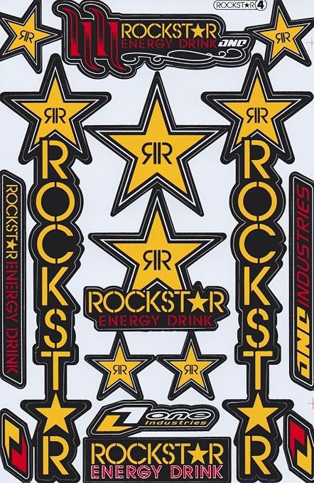 Amazon Com Rockstar Energy Drink Metal Mulisha Yamaha Kawasaki