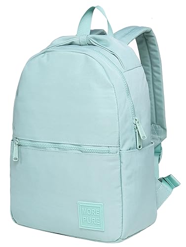 small green backpack