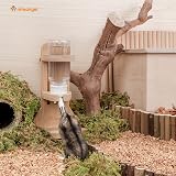 Niteangel Water Bottle with Stand for Small Pets White view 3