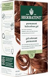 Herbatint Hair Dye 7R Copper Blonde Permanent Herbal Colour Gel 135 ml