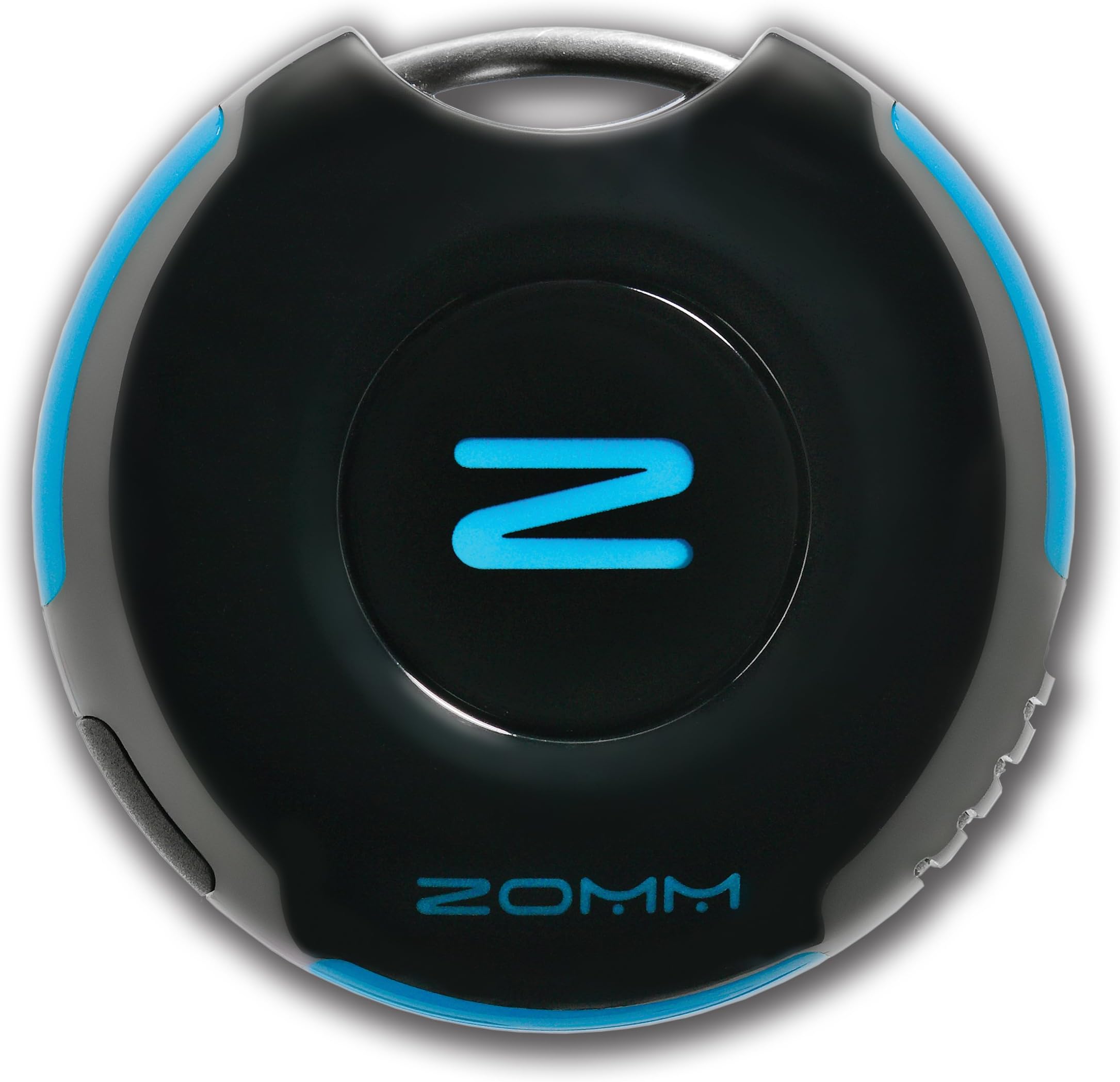 ZOMM Wireless Leash, Bluetooth Speakerphone, and Personal Safety Device for Mobile Phones (Black)