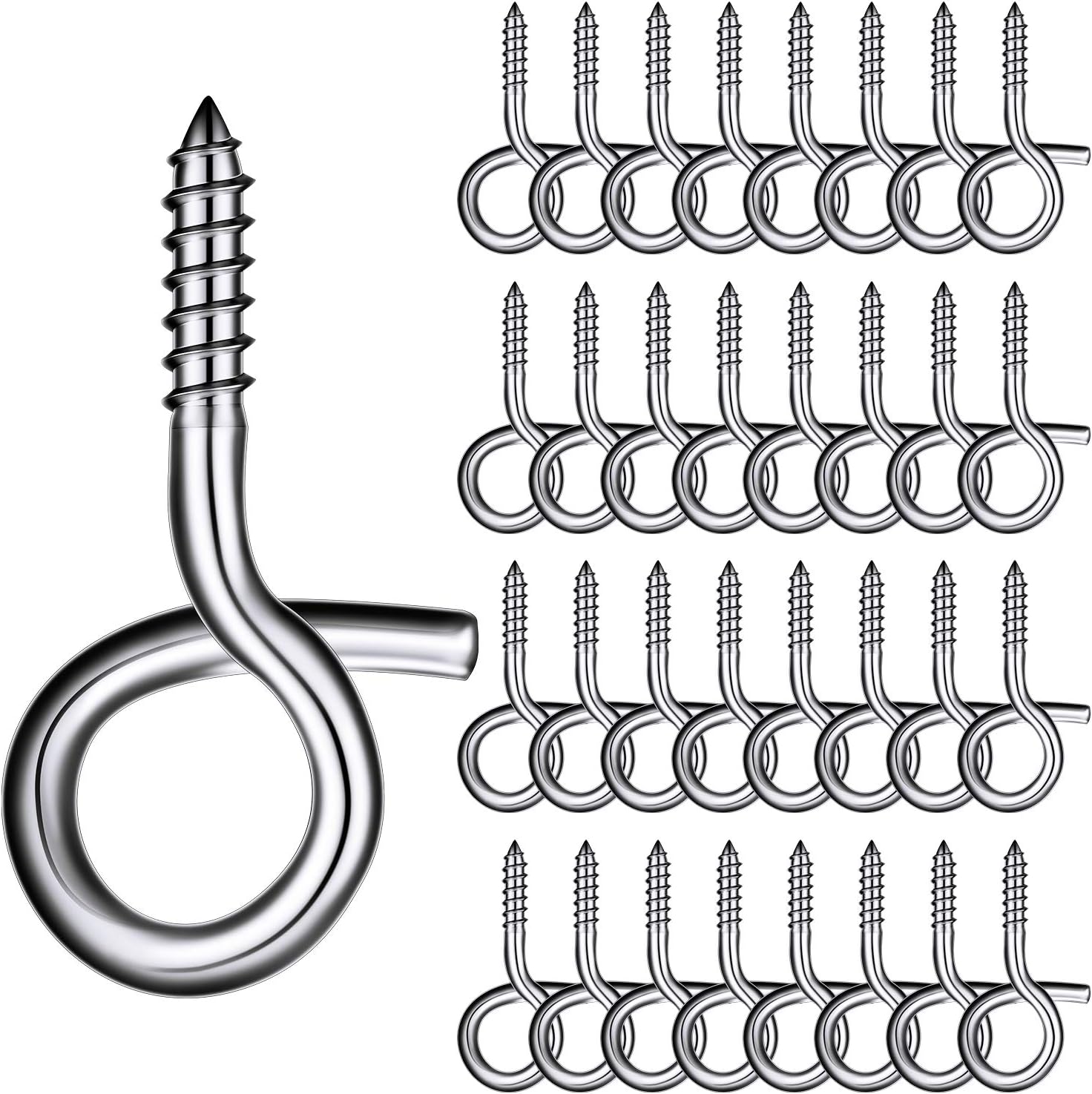 60 Pieces QHanger Christmas Light Hanger Hook Outdoor Wire and Holiday