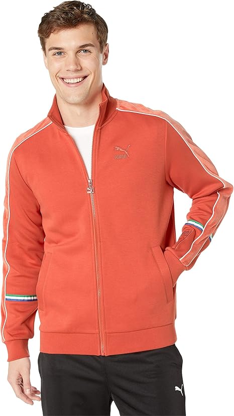 giacca puma arancione