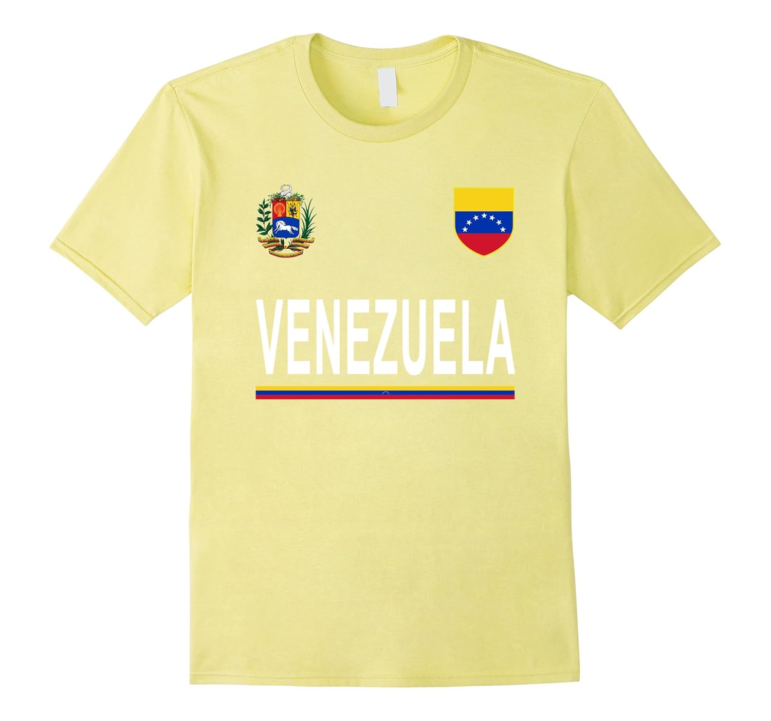 Venezuela Soccer TShirt Venezuelan Football Jersey 20174LVS