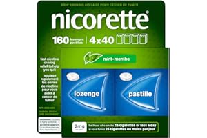 Nicorette Lozenge Mint 160 Nicorette Nicotine Lozenges, Quit Smoking Aid, Mint, 2mg 160 count