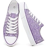 yageyan Womens White Tennis Shoes Low top Canvas Sneakers Women Fashion Shoes for Walking Casual Canvas Comfortable