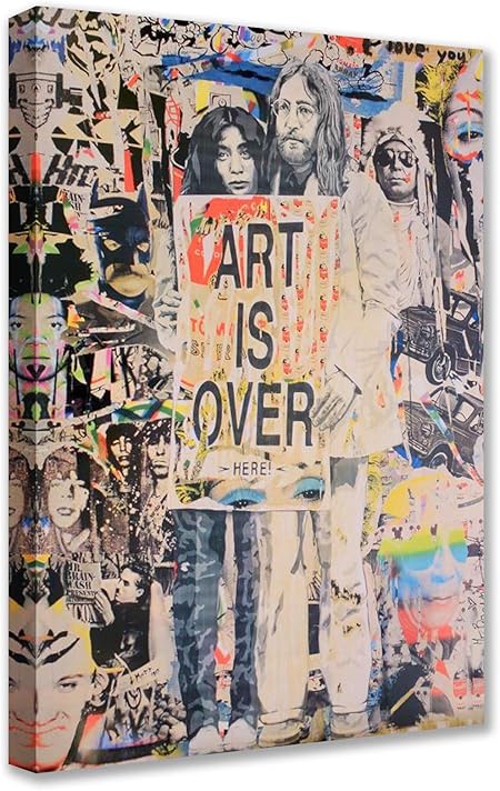 Amazon Co Jp ポスターアートパネル ポスターパネル バンクシー Banksy 壁掛け 絵画 キャンバス絵画 フレーム装飾画 バンクシー ポスター ペイント フォトフレーム ポスター 絵画 インテリア 可愛い キャンバス ウッドパネル 飾り 絵 インテリア ホーム キッチン