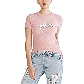 Aeropostale Women's Aero Short Sleeve Graphic Tee- Script