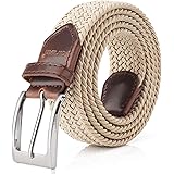 Elastic Braided Belt, Fairwin Enduring Stretch Woven Belt for Men/Women/Junior…