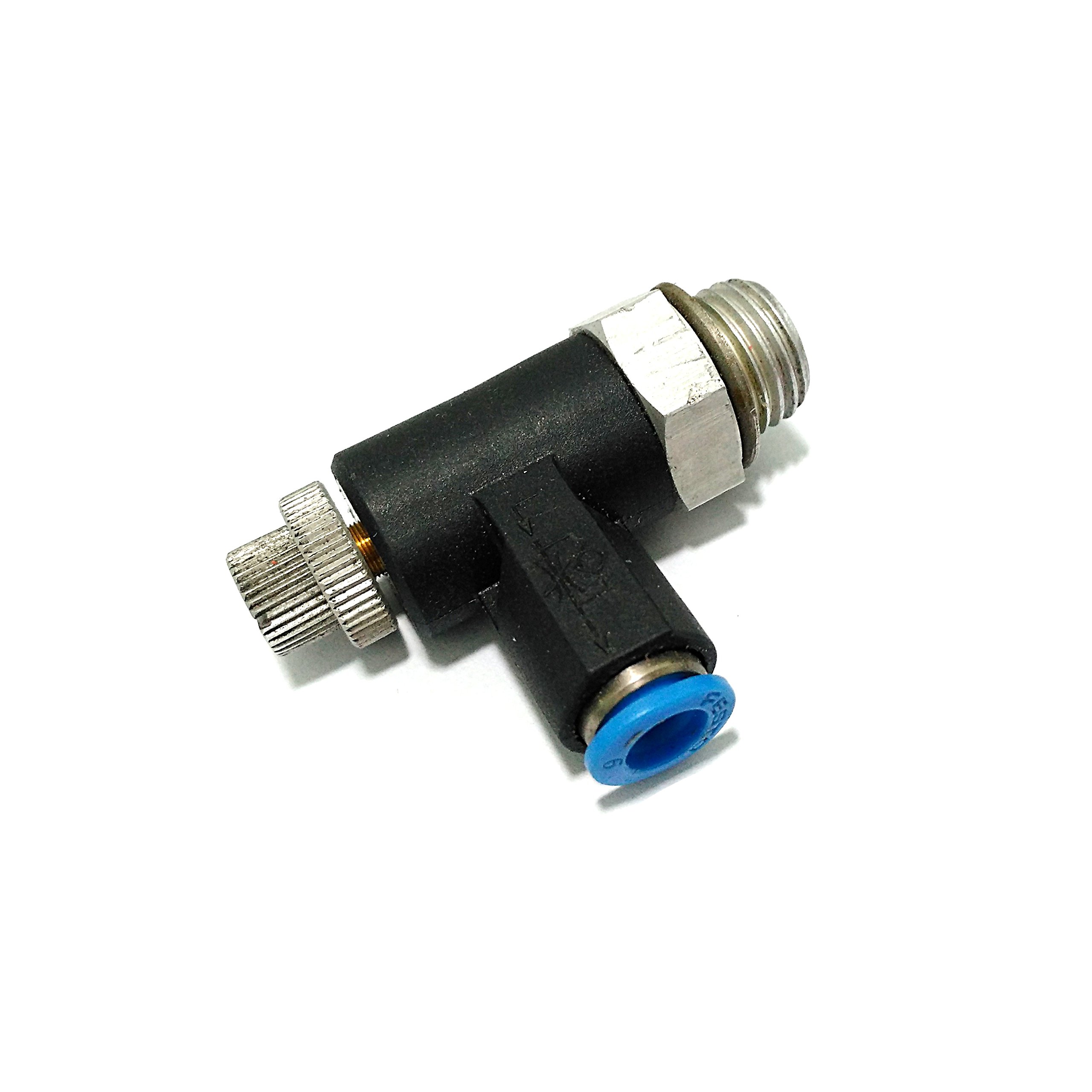 Festo 162967 One-Way Flow Control Valve, Model GRLA-1/4-QS-6-RS-B