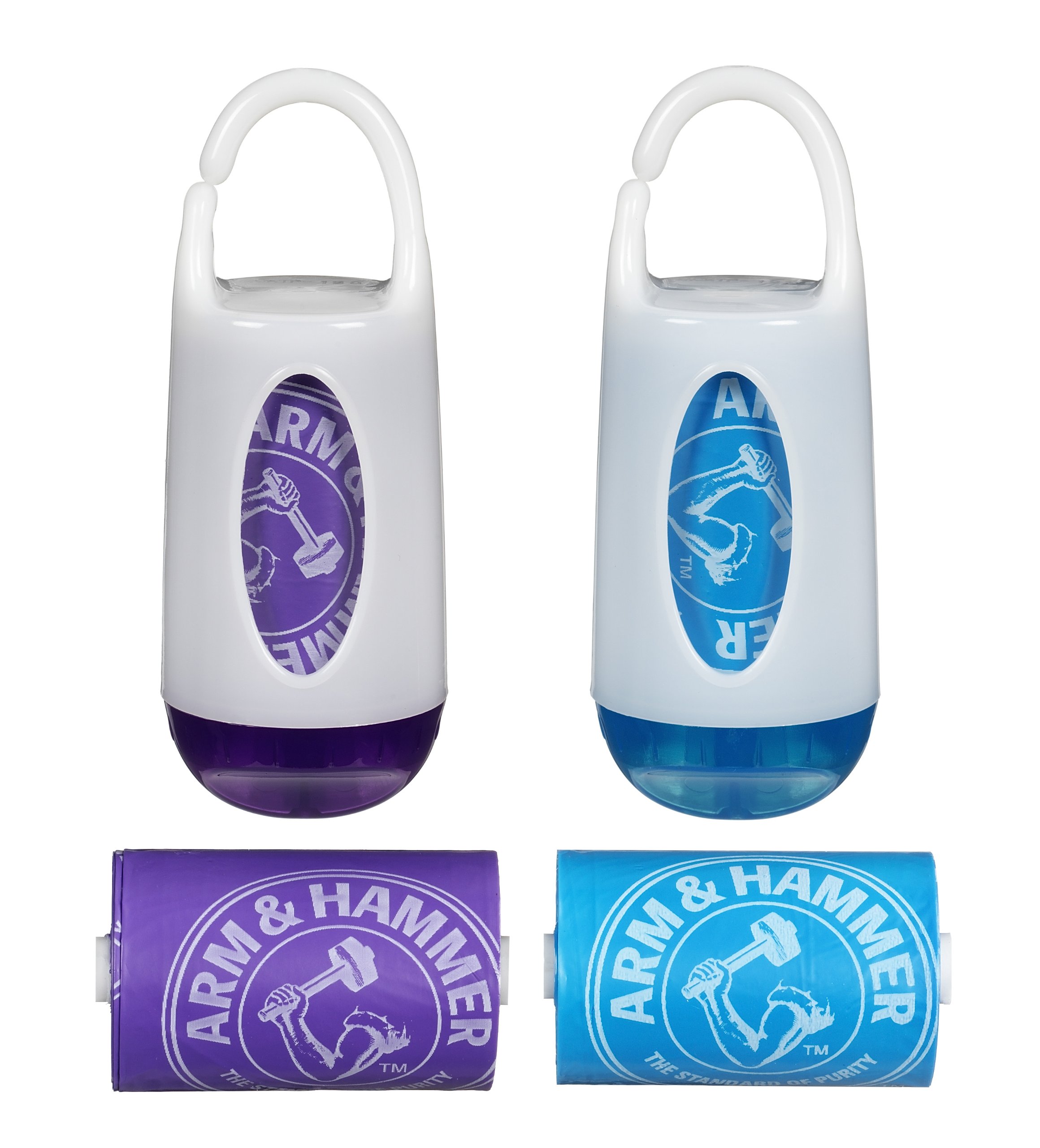 Munchkin Arm & HammerDiaper Bag Dispenser and Bags, 2-Count