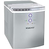 igloo countertop ice machine model ice103 in stainless steel