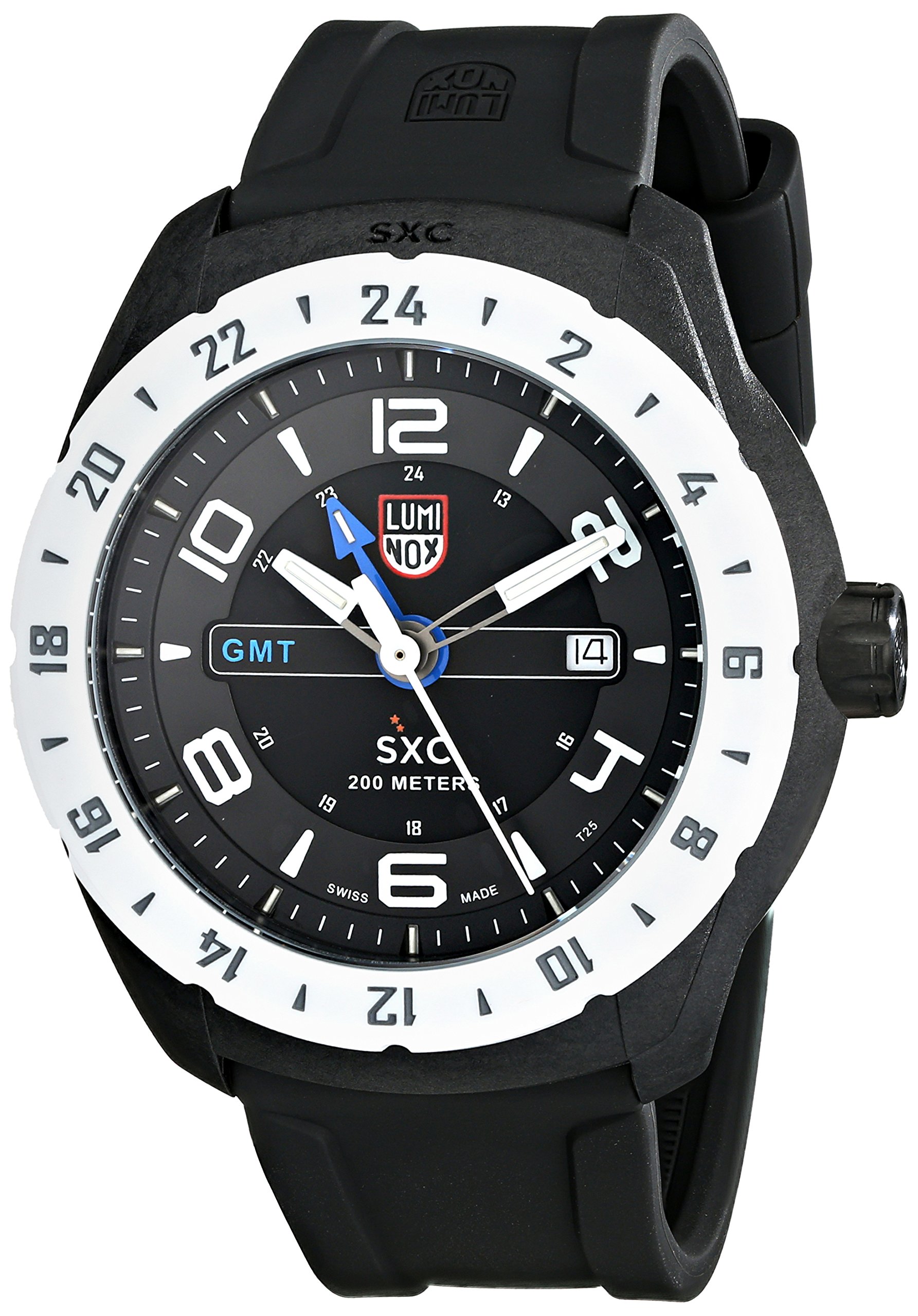 Luminox 5027 Watch SXC Space Mens Black Dial Carbon Case Swiss