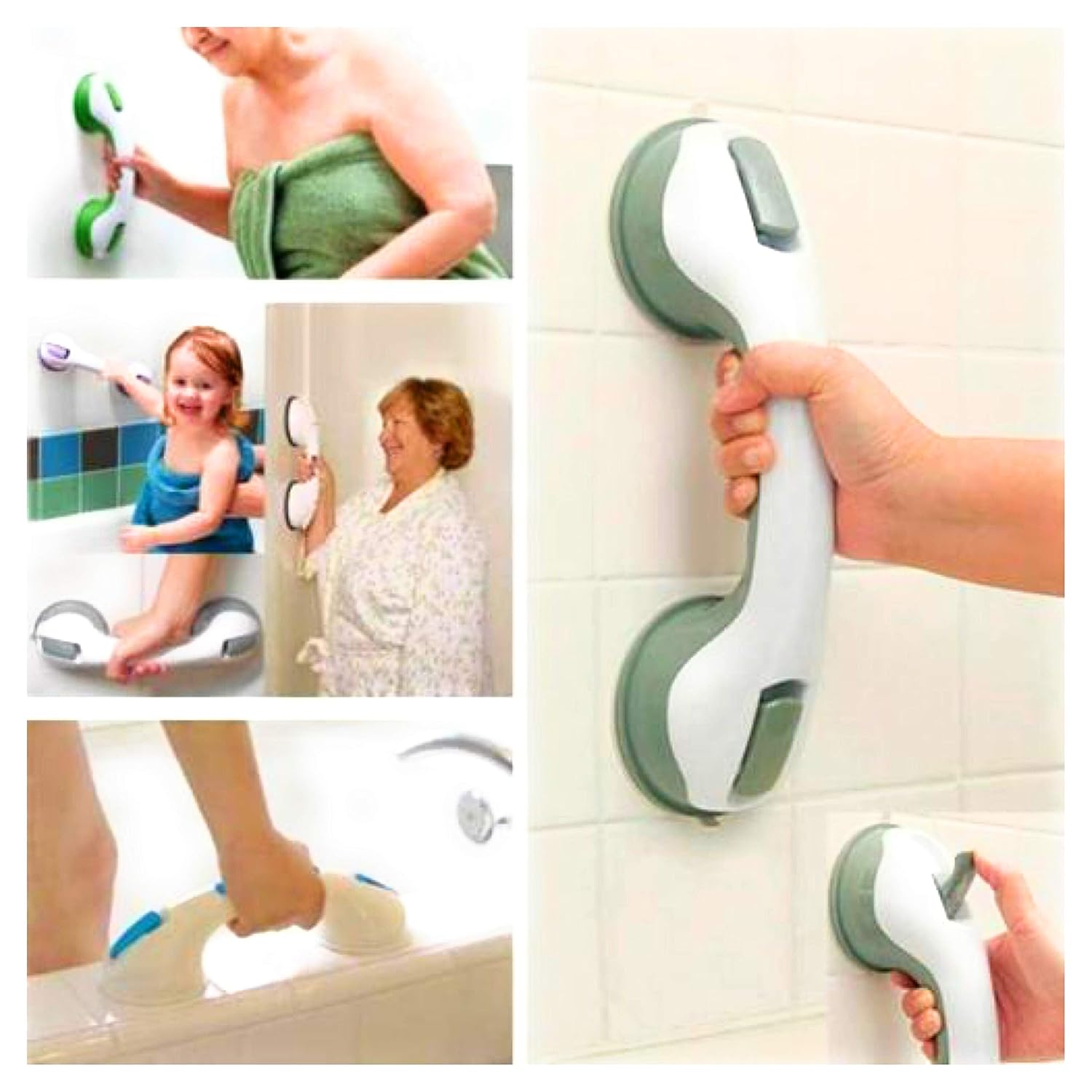 Bargains4world Suction Bathroom Grab Rails, Hand Rail for Disabled