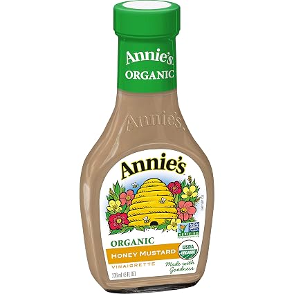 Amazon Com Annie S Gluten Free Lite Honey Mustard Dressing Lite 8 Fl Oz Bottle Grocery Gourmet Food