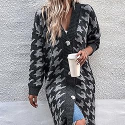 ADJHDFH Sweater Dresses For Women 2023 Button