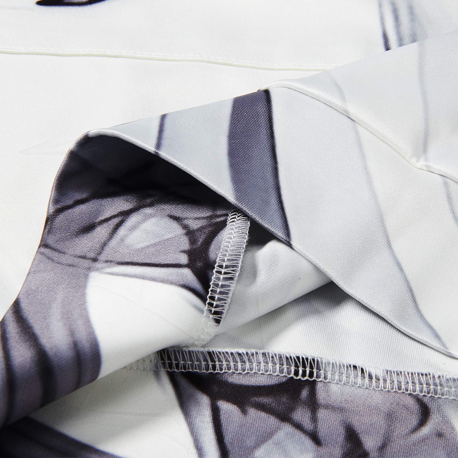 ALOOCA Women\'s Long Sleeve Party Smoke Hoodie Pullover Sweatshirt Dress Kangaroo Pocket