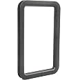 White RV Entry Door Window Frame - Interior/Exterior Replacement For Camper Trailers