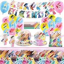 Décoration D'anniversaire Dessin Animé, 73 Article Décorations Fête