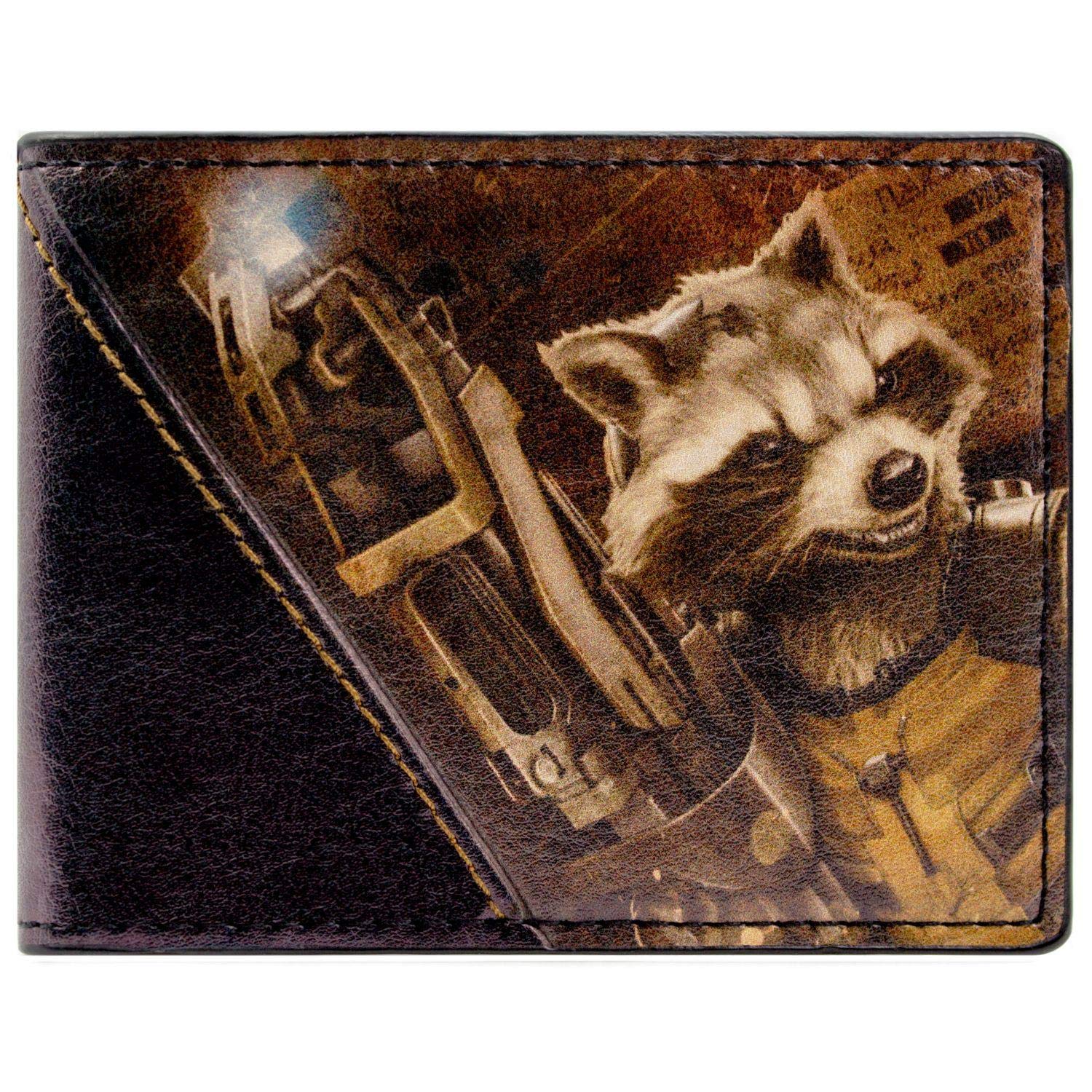 Hasbro Marvel Guardians of The Galaxy Rocket Multicoloured ID & Card Bi-Fold Wallet
