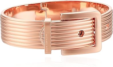 michael kors buckle bracelet rose gold