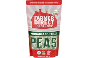 WIAONE FARMERS DIRECT COOP Organic Split Green Peas, 16 OZ