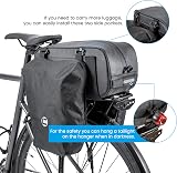 HOMPER Cycle Saddle Rear Rack Pannier Bag 26L Waterproof Bike Storage view 3