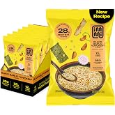immi Black Garlic &ldquo;Chicken&rdquo; Ramen &ndash; Bold Flavor, Chewier Noodles &amp; High Protein &ndash; Vegan, Keto-Friendly Ramen Noodles &ndash; Low Carb, Zero Sugar &ndash; Healthy Plant-Based Ramen Bowl, 6-Pack