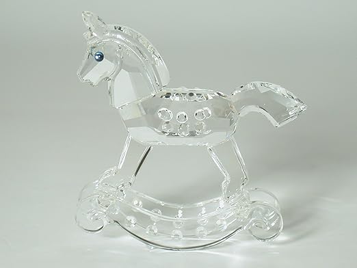 crystal rocking horse
