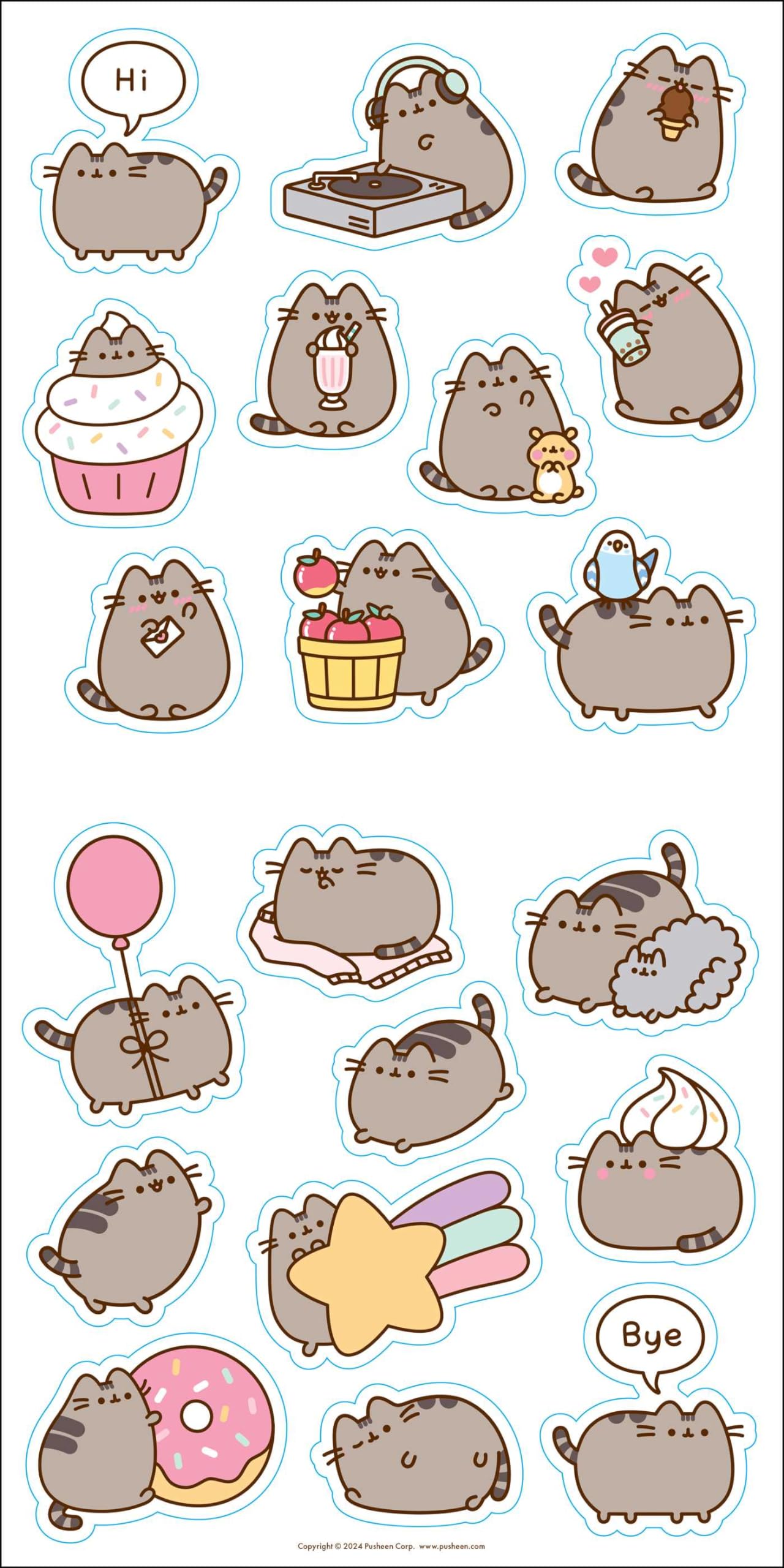 Pusheen 2025 Wall Calendar: Smile Every Day