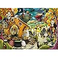 Ravensburger Happy Halloween 1000 Piece Jigsaw Puzzle for Adults - 12000402 - Handcrafted Tooling, Made in Germany, Every Piece Fits Together Perfectly