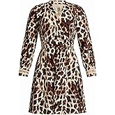 Anne Klein Women's Soft V Neck Tiered Short Dress