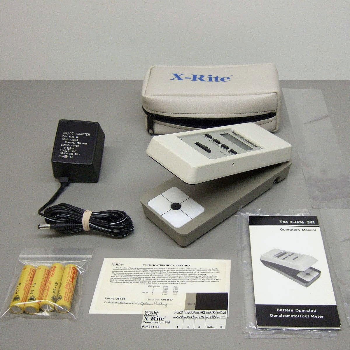 Xrite 341 Transmission Densitometer Xrite Xlnt Portable Excellent Condition Amazon.ca Camera