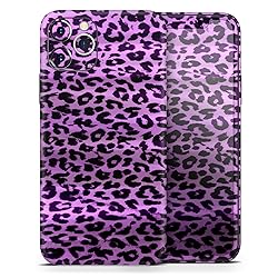 Design Skinz Vivid Purple Leopard Print