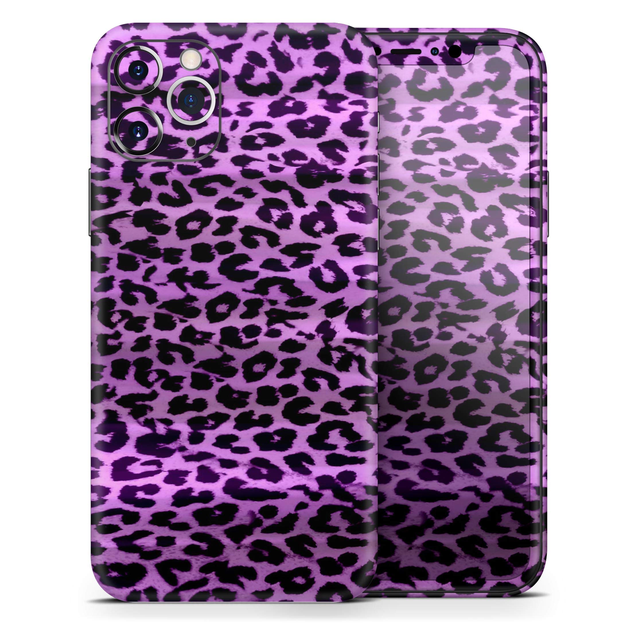 Design Skinz Vivid Purple Leopard Print Protective