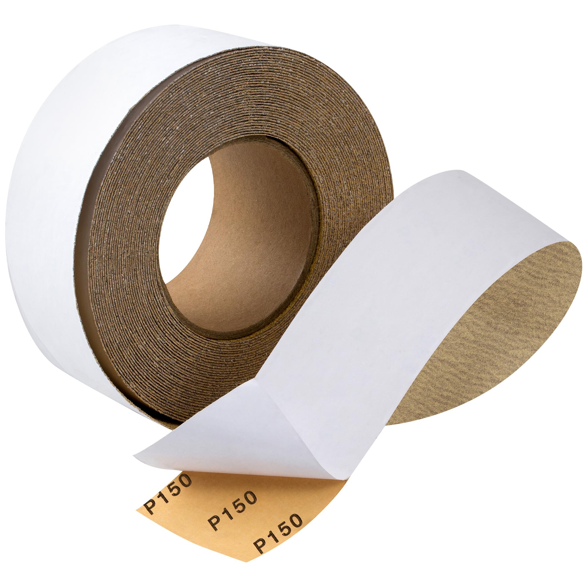 Photo 1 of CowboyBOB Self Adhesive Stickyback PSA Sandpaper 150-Grit Sandpaper Roll 2-3/4in x 20 Yards Aluminum Oxide Longboard Sand Paper Sanding Sheet