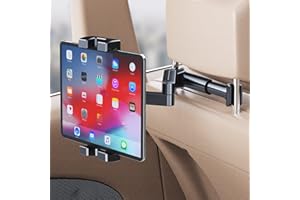 Tablet Holder for Car,ipad Car Holder Back Seat,Road Trip Essentials for Kids or Adults,Suitable for 4-12.9" Devices, Adjusta