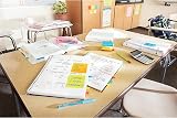 Post-it Neon Rainbow Cube Sticky Notes 325 Sheets 76 mm 4 Colors Pink view 7